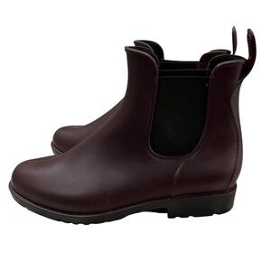 Asgard Women’s 7 Wine Pull On Rubber Rain Boots